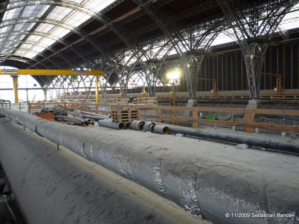 City-Tunnel Baustelle Leipzig