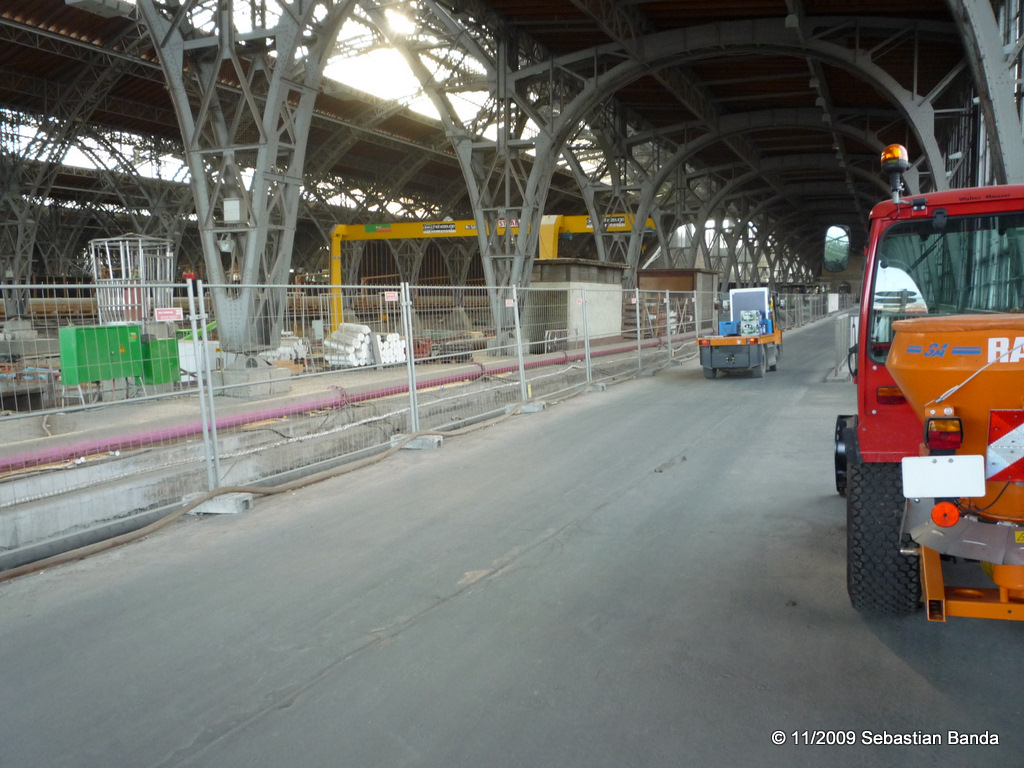 Baustelle Citytunnel Leipzig Hauptbahnhof III