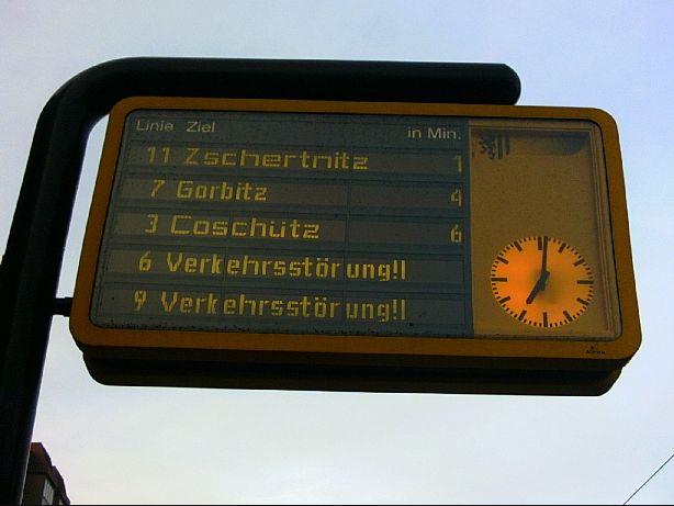DVB-Anzeige nach Demo