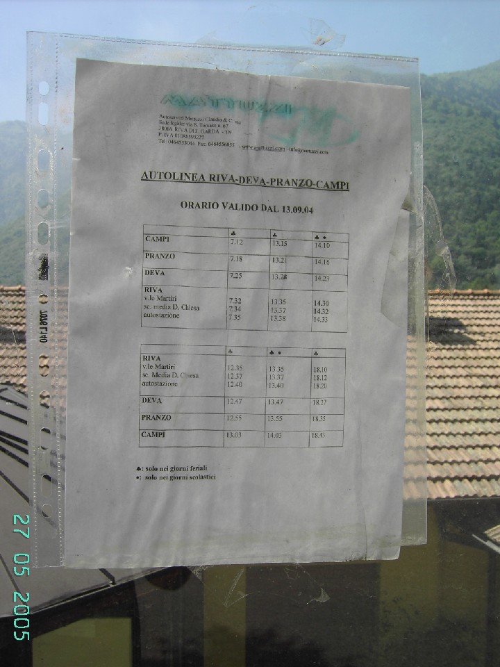 Aushangfahplan Campi