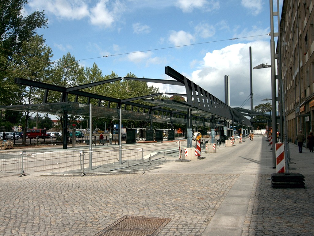 Haltestelle Dresden Postplatz / Wallstraße