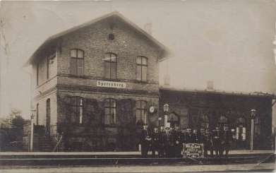 Sperenberger Bahnhof um 1907