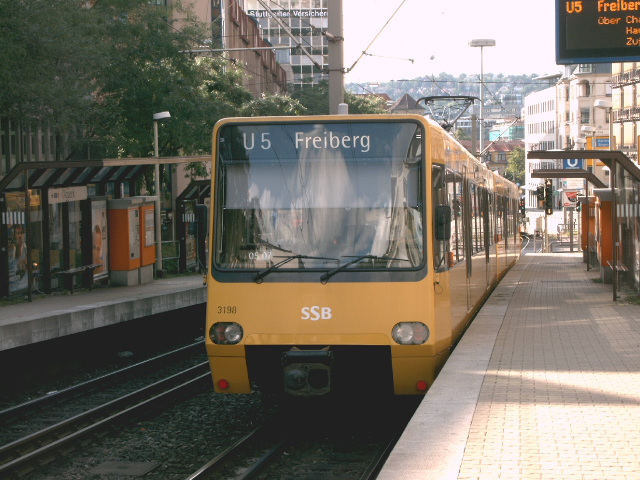 U5 ->Freiberg, an H Olmaeck