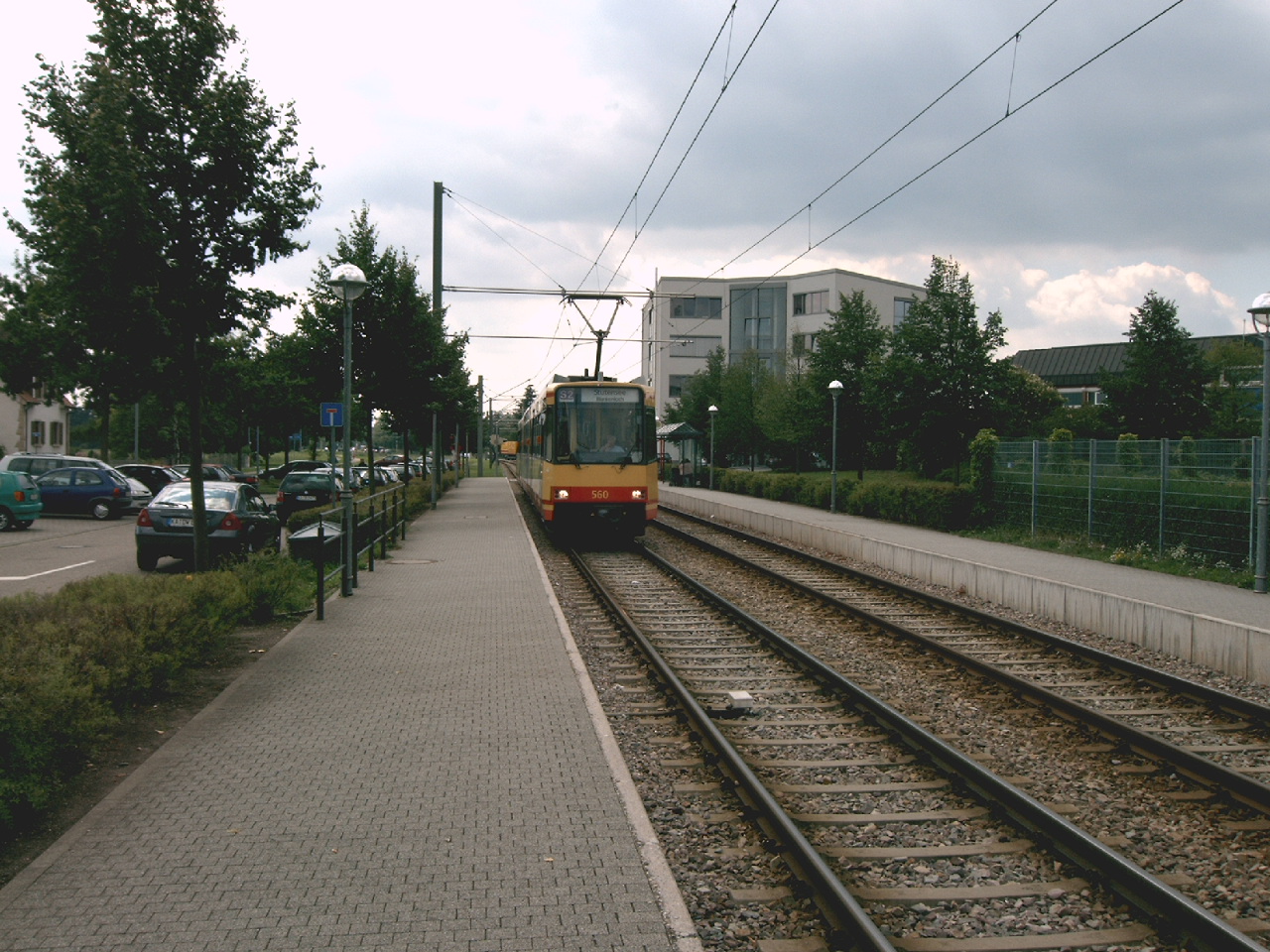 S2 nach Stutensee Blankenloch