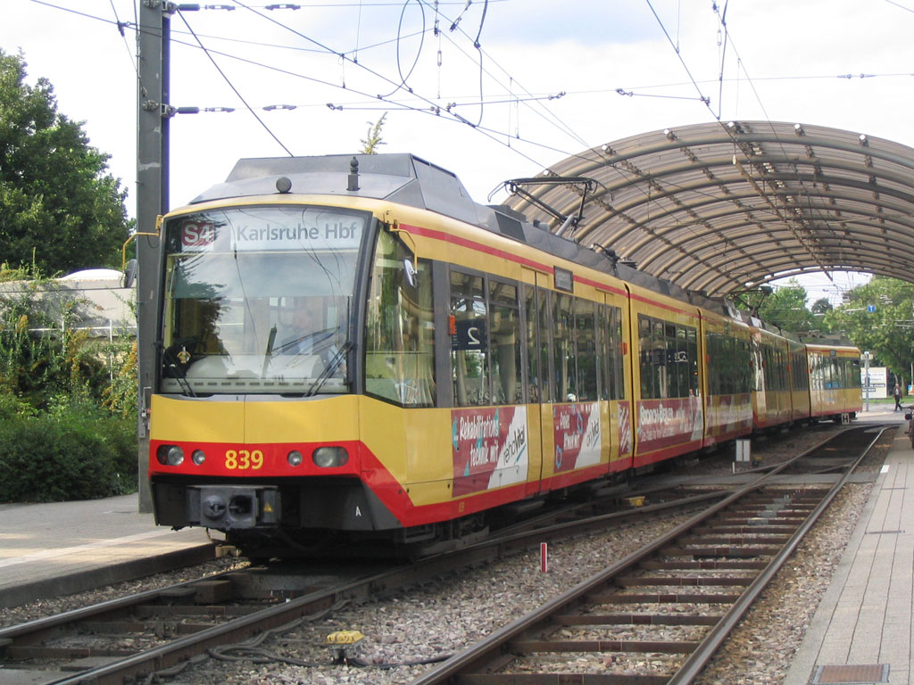 KVV 839 Karlsruhe-Albtalbahnhof
