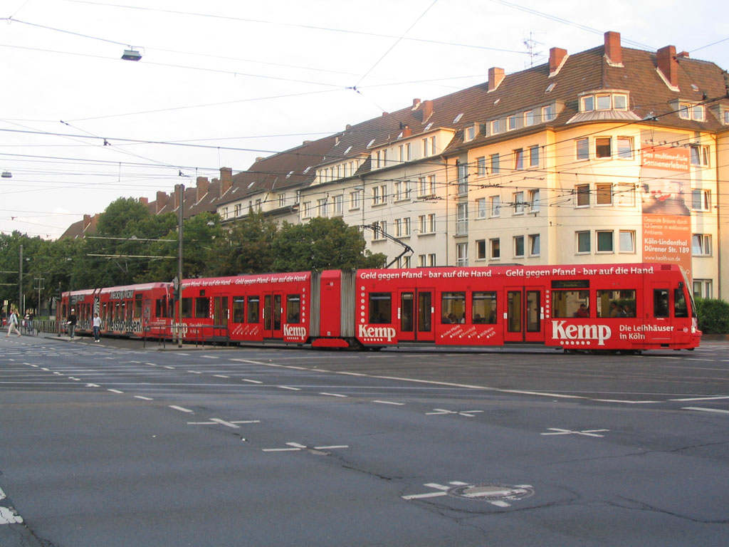 Linie 7 Aachener Straße/Gürtel