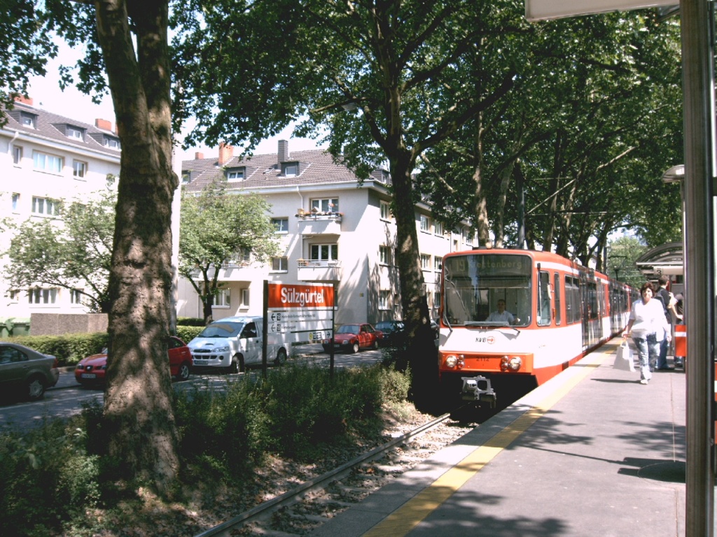 Linie 19 am Sülzgürtel