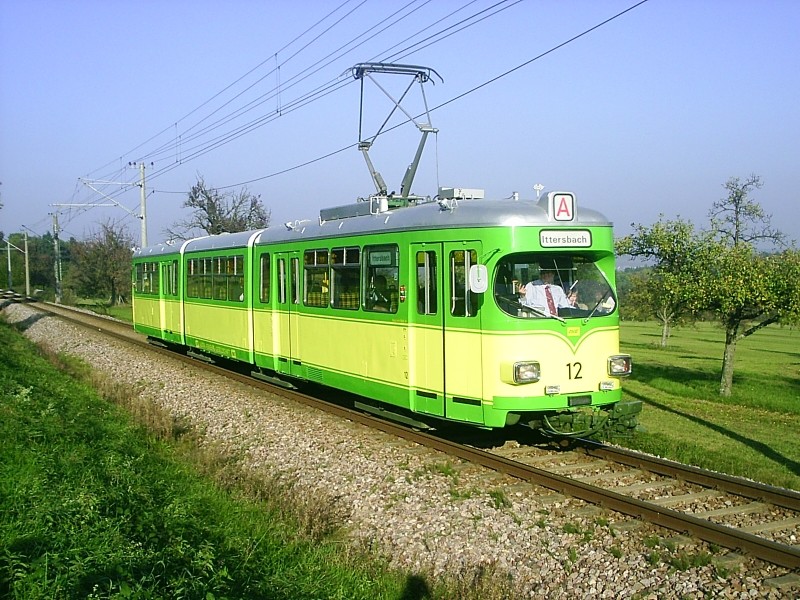 A Ittersbach zw. Ettlingen-Ittersbach