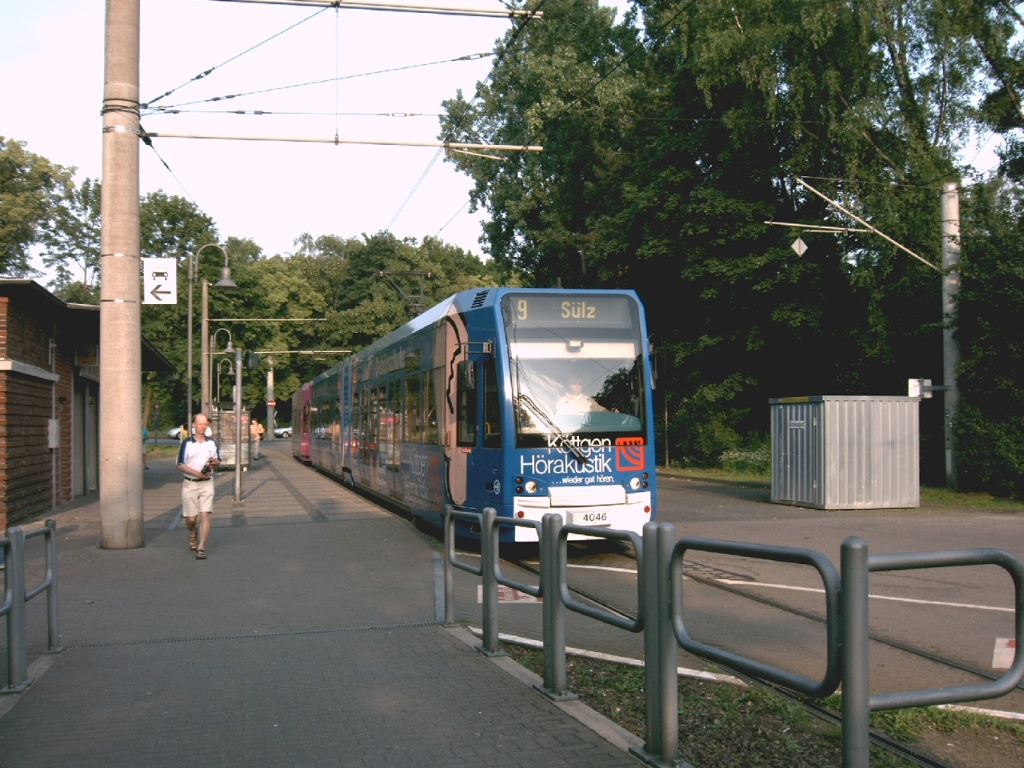 Linie 9 in Köln Königsforst