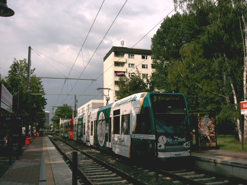 Stadtbahn in Köln Sülz