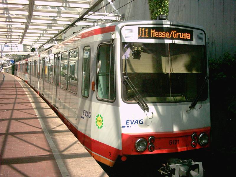 B-Wagen U11 Messe West/Süd Gruga