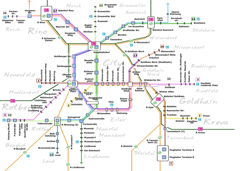 Fantasie-Stadt