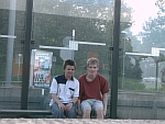 Eschy&Silli in einer TramHst.