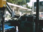 Fahrerarbeitsplatz in Italien.