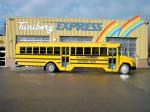American Schoolbus in Freiburg