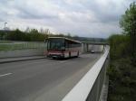 Stadtbus Weingarten an der Südbahnunterführung Weingarten