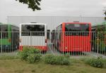 Heckansicht Citaro im Evobuswerk