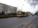 Letzter Gelenkbus auf der 73