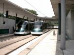 2 Eurotrams Straßburg Hoenheim Gare