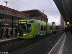NGT8 1142 mit grüner MDR-Werbung