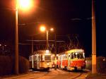 Dresden Gotha T4 und Tatra T4 Johannstadt Abschiedsfahrt