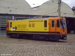 Schienenschleifwagen 201 001 am Btf. Tolkewitz