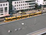 Bahn vom Hochhaus