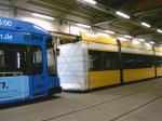 Unfallfahrzeug von vorne