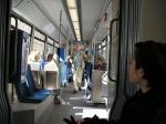 Alte Münchner Strassenbahn von Innen