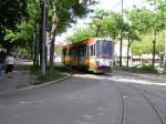 ältere Straßenbahn am Königsplatz