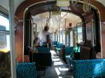 Alte Heidelberger Straßenbahn Innenansicht
