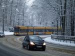 Schnee in Dresden