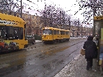 Tatra Schienschleifwagen T4D im neuen Gewand
