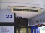 LCD Haltestellenanzeige