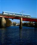 Saarbahn auf der Preussenbrücke