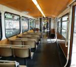 Schwebebahn Innenansicht