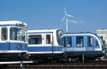 Ubahnwagen A,B und C der Ubahn München