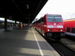 BR146 224 der RAB in Ulm Hbf