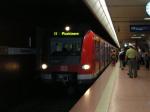 S1 nach Plochingen in Stuttgart HBF (tief)