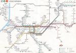 Liniennetzplan KVV 1996