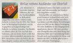 Noteingang-Artikel in BVG-Infoheft