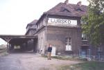 Ich am Bhf Lubsko (Sommerfeld)
