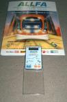 Allfa-Mappe + Ticket