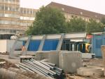 Stück neues Haltestellendach