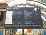 AnzeigeTafel Dresden Hbf