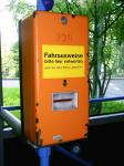 Fahrausweisentwerter