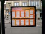 Haltestellenaushang Dresden Pirnaischer Platz