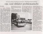 An- und Abfahrt ist problematisch