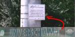 Leute von Bahnsteig abholen verboten.