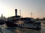 Schiff der größten und ältesten Raddampferflotte der Welt